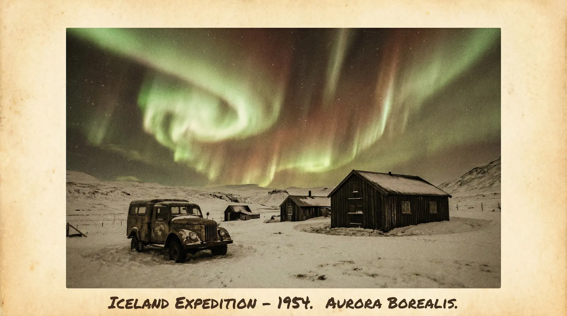 冰岛极光延时 - 寸止挑战 小视频