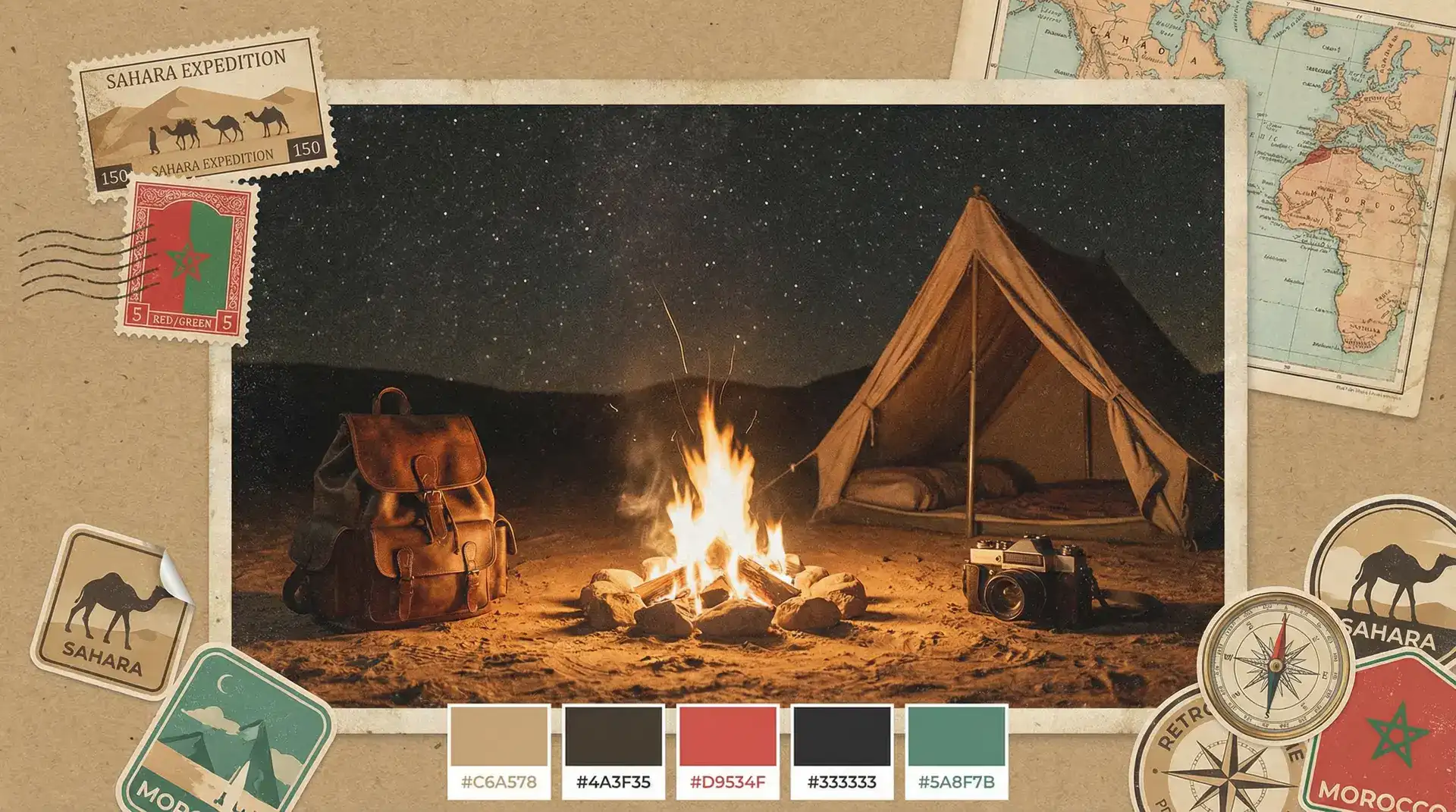 撒哈拉沙漠星空 - 寸止挑战 非洲目的地